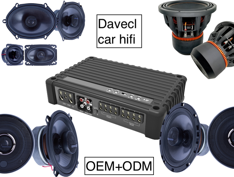 DAVECL Araba HiFi Amplifikat&ouml;r&uuml;
